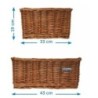 Cesto Vimini Monella Cm43x33xh19