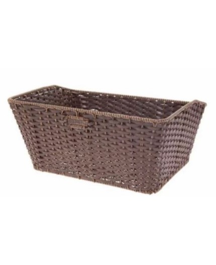 Cesto Brn Vintage Ecopelle Rettangolare