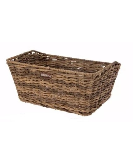 Cestino In Eco-rattan Vintage Brn